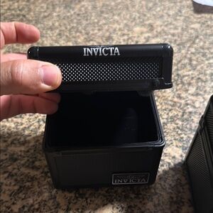 Invicta Black Storage Box